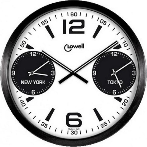 Настенные часы LOWELL 16655B
