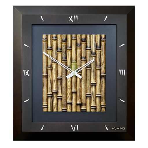Настенные часы Mado Т099 BR (MD-891) «Такэ» (Бамбук)