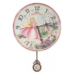Настенные часы Timeworks SCLP13P Little Princess 13