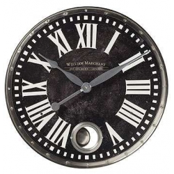 Настенные часы Timeworks WMBN18IP  WILLIAM MARCHANT BLACK